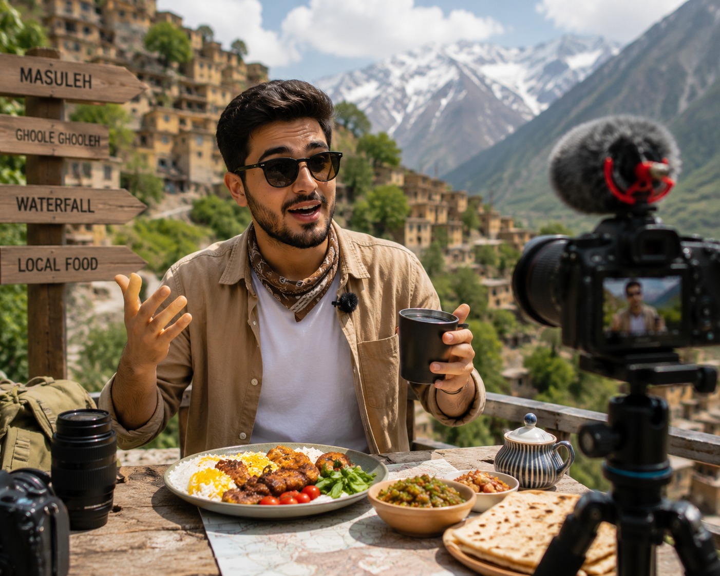 بلاگر مرد تهران