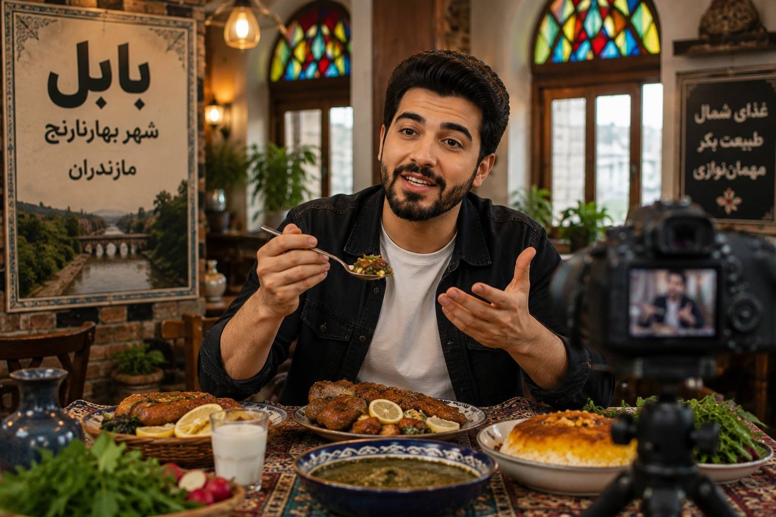 بهترین فودبلاگر بابل
