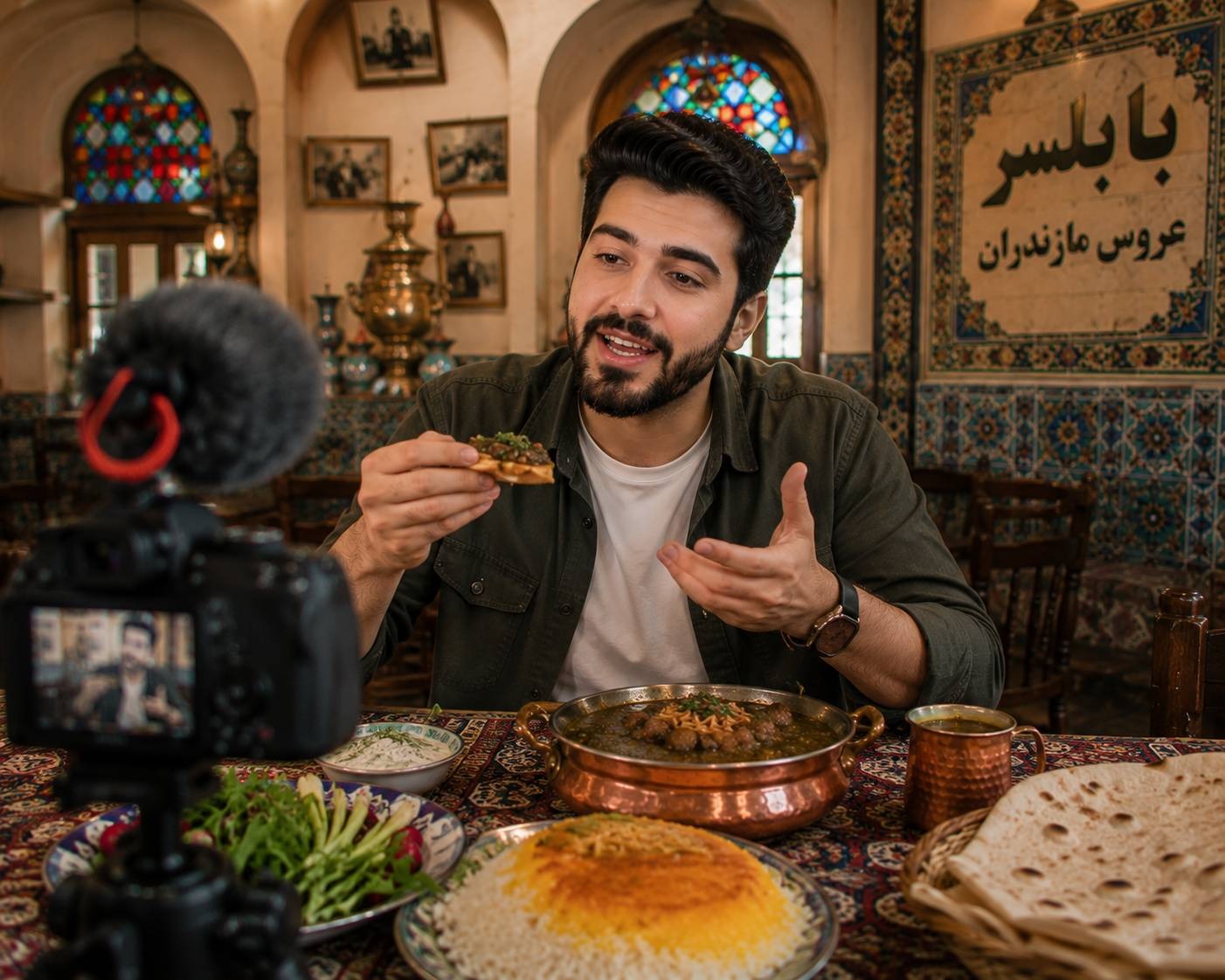 فودبلاگر بابلسر
