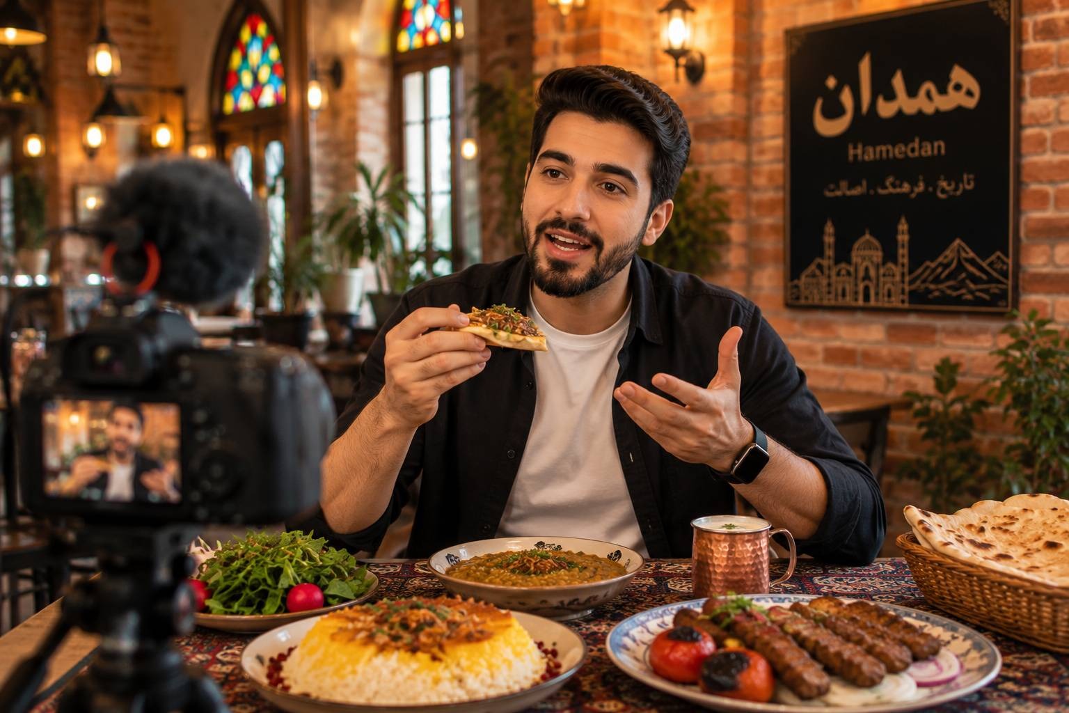 بهترین فودبلاگر همدان