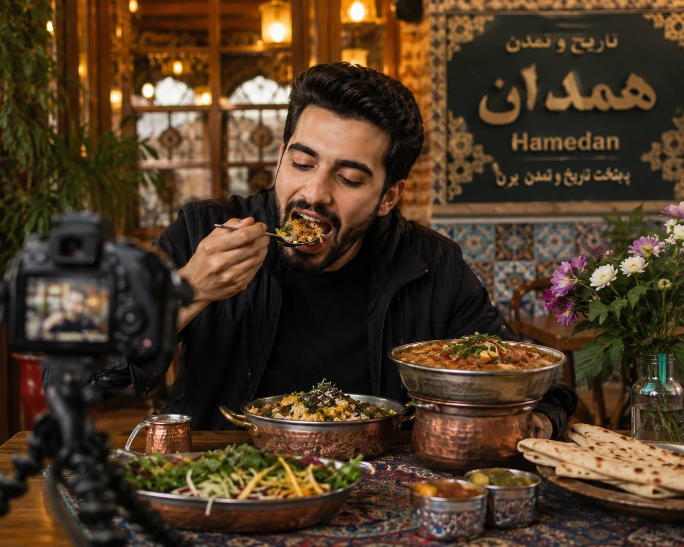 فودبلاگر همدان
