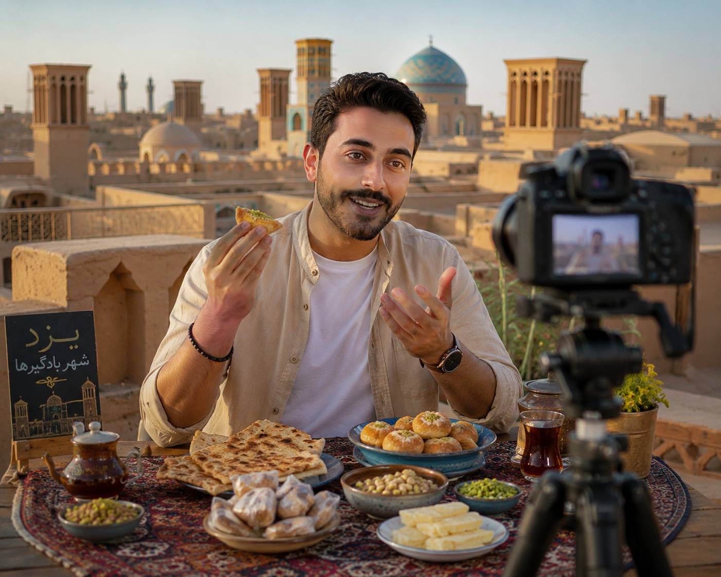 فودبلاگر یزد